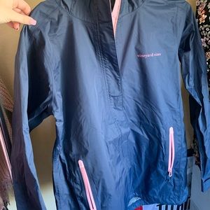 Blue Vineyard Vines Raincoat!